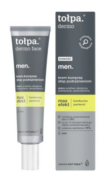 Tolpa Dermo Men Max Creme-Kompresse Stop Irritation Licht Max Effekt 40 ml