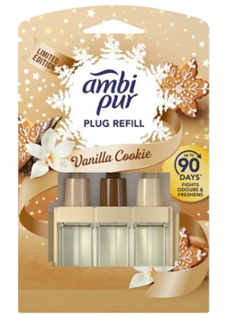 Ambi Pur 3Volution Elektrischer Lufterfrischer Vanilla Cookie Stock