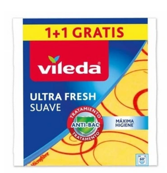 Vileda Ultra Fresh Silberionen-Waschtuch 2 Stück