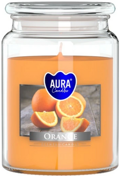 Bispol Duftkerze im Glas 500 g Orange