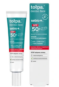 TOŁPA Dermo Face Sebio Lichtschutzcreme SPF50 40 ml