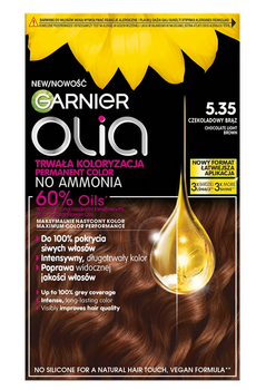 Garnier Olia Haarfarbe 5.35 Schokoladenbraun