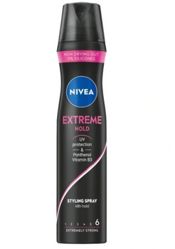 Nivea 6 Extreme Hold Hairspray 250 ml Starke Styling-Kontrolle