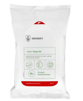 Medisept Velox Wipes Alkoholfreie Tücher zur Flächendesinfektion 50 Stück