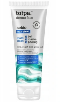 TOŁPA Dermo Face Sebio Gel Peeling Maske 100 ml