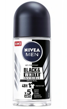 Nivea Men Black&amp;White Invisible Original 72h Antitranspirant 50 ml