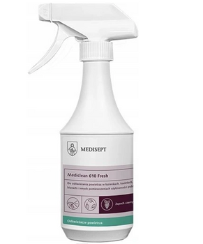 Lufterfrischer mit Zerstäuber Black Grape Duft - 500 ml Mediclean MC 610 Medisept