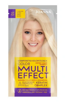 Joanna Multi Effect Color Keratin Complex Haarshampooetka - 01 Sandblond 35 g