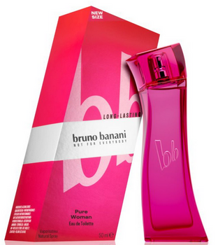 Bruno Banani Pure Woman Eau de Toilette für Frauen 50 ml