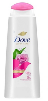 Dove Aloe &amp; Rosenwasser Haarshampoo Haarpflege 400 ml