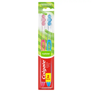 Colgate Twister Zahnbürste Medium 2 Stück