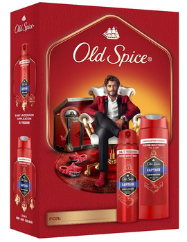Old Spice Captain Deodorant Spray 150 ml + Duschgel 250 ml Geschenkset