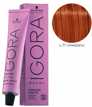 Schwarzkopf Igora Royal Fashion Lights Farbe Nr. L-77 60ml