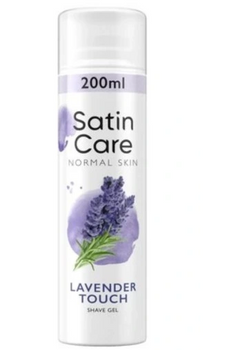 Gillette Satin Care Normal Skin Lavender Touch Rasiergel 200 ml