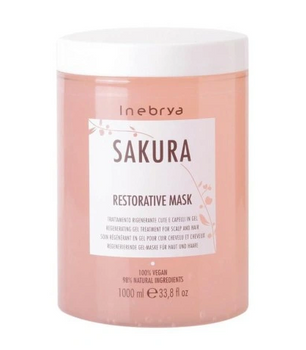 Inebrya Sakura Aufbauende Maske 1000 ml