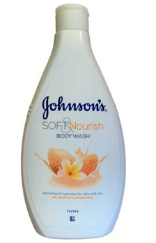 Johnson's Soft &amp; Pamper Duschgel Mandelöl &amp; Jasmin 400 ml