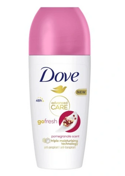 Dove Deo Woman Go Fresh Granatapfel-Duft Antitranspirant Roll-on 50 ml
