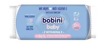 Bobini Feuchttücher 60 Stück Vitamin E