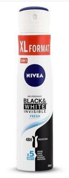 Nivea Women Invisible White &amp; Black Unsichtbares frisches Deodorant 250 ml