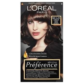 L'Oreal Paris Recital Haarfarbe tief kastanienbraun M1 4.15 Caracas
