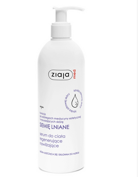 Ziaja Med Behandlung mit Leinsamen Regenerierendes und feuchtigkeitsspendendes Körperserum 400 ml