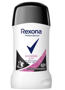 Rexona Women Invisible Pure Antitranspirant Stick für Frauen 40 ml