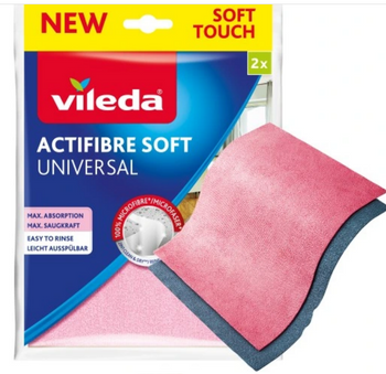 Vileda Actifibre Soft Mikrofasertuch 2 Stück