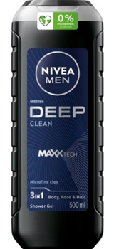 Nivea Men Deep Clean Duschgel 500 ml
