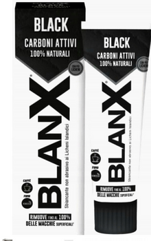 Blanx Black Carbone Whitening Toothpaste 75 ml Leicht verbeulter Karton