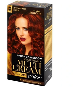 Joanna Multi Cream Color Haarfärbemittel Intensiv Kupfer 44