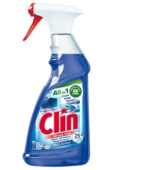 Clin Glas &amp; Keramik &amp; Holz Multi-Surface Spray 500 ml