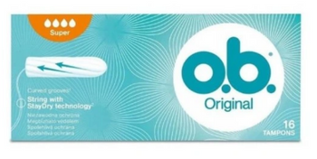 O.B. Original Super Tampons 16 Stück
