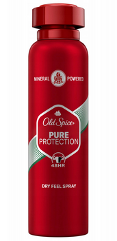 Old Spice Pure Protection Antitranspirant Spray für Männer 200 ml