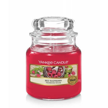 Yankee Candle Kleines Glas Rote Himbeere 104g
