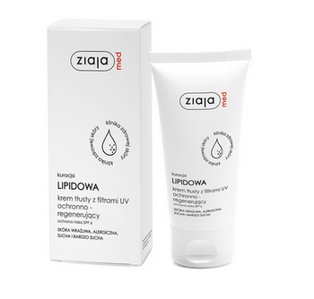 Ziaja Med Lipid Treatment Oily Cream mit UV-Filter 50 ml