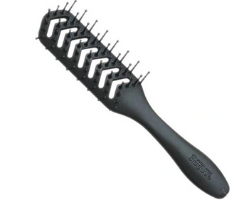 Denman D200 Skeleton Vent schwarze Haarbürste