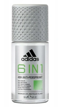 Adidas For Men 6 IN 1 50 ml Deodorant Roll-on für Männer