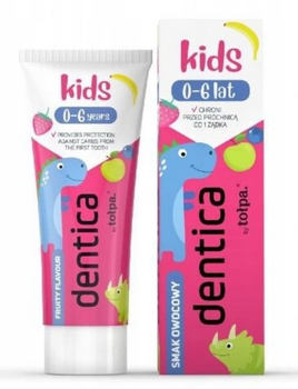 TOŁPA Dentica Zahnpasta Kinder 0-6 Früchte 50 ml