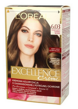 L'Oreal Paris Excellence Creme Haarfarbe 6.03 Brillantes Dunkelblond