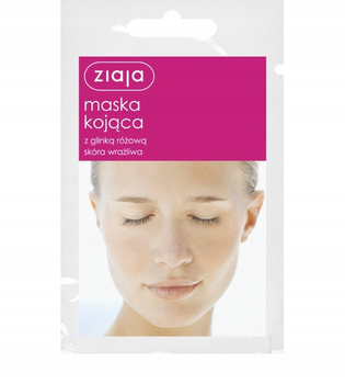 Ziaja beruhigende Maske mit Rosenerde 7ml Sachet