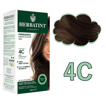 Herbatint Dye 4C Ash Chestnut 150 ml