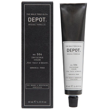 Depot Nr. 506 semi-permanente ammoniakfreie Färbecreme für Haar und Bart 60 ml NATURAL GRAPHITE