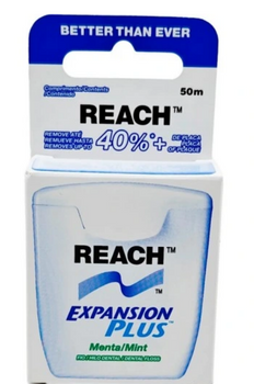 Johnson's Reach Expansion Plus Mint gewachste Zahnseide 50 m