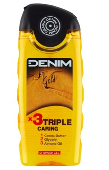 Denim Gold Duschgel x3 Dreifach pflegend 250 ml